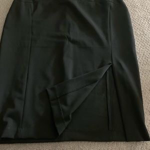 Black work skirt